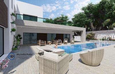 Une luxueuse villa de 498 m² sur un terrain de 1269 m² en cours de construction !